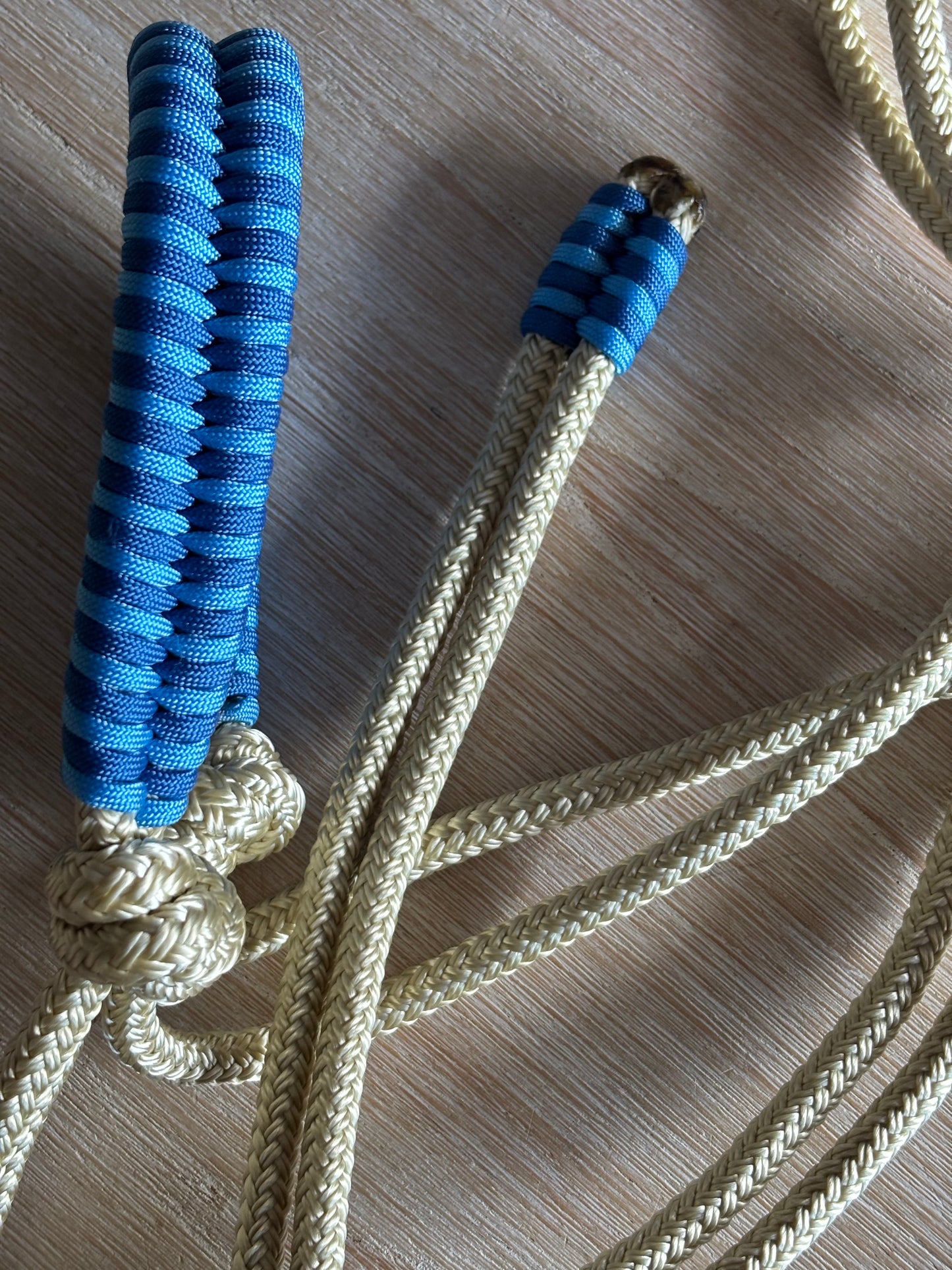 The Fishtail Braided Rope Halter Contrast