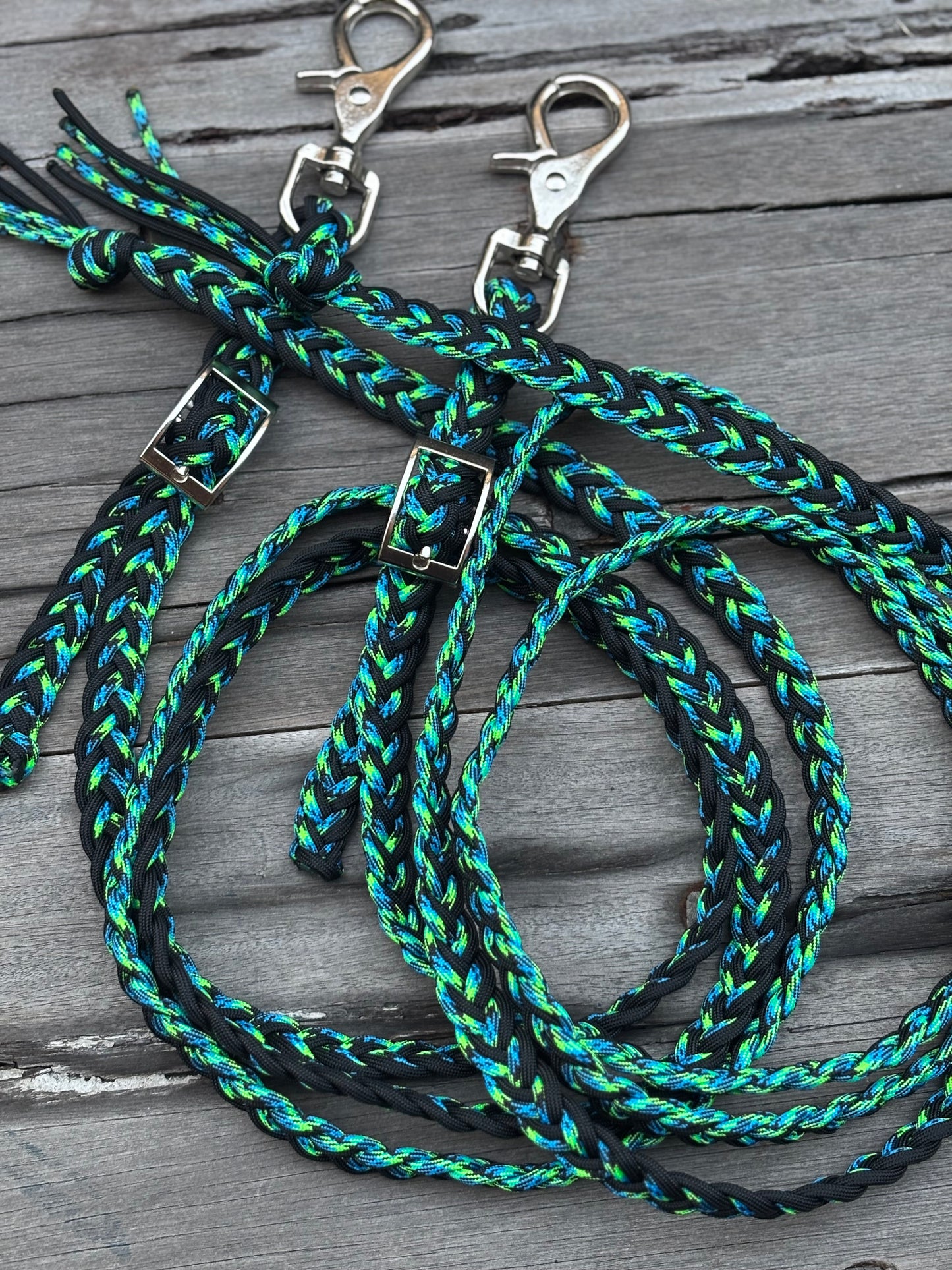 Braided Split Reins 2 Strand