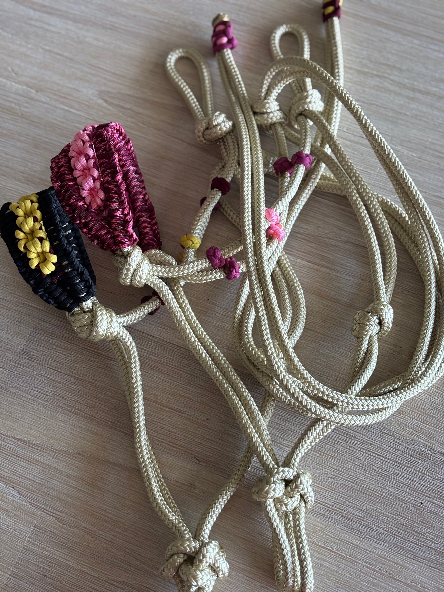 The Floweret Deluxe Rope Halter