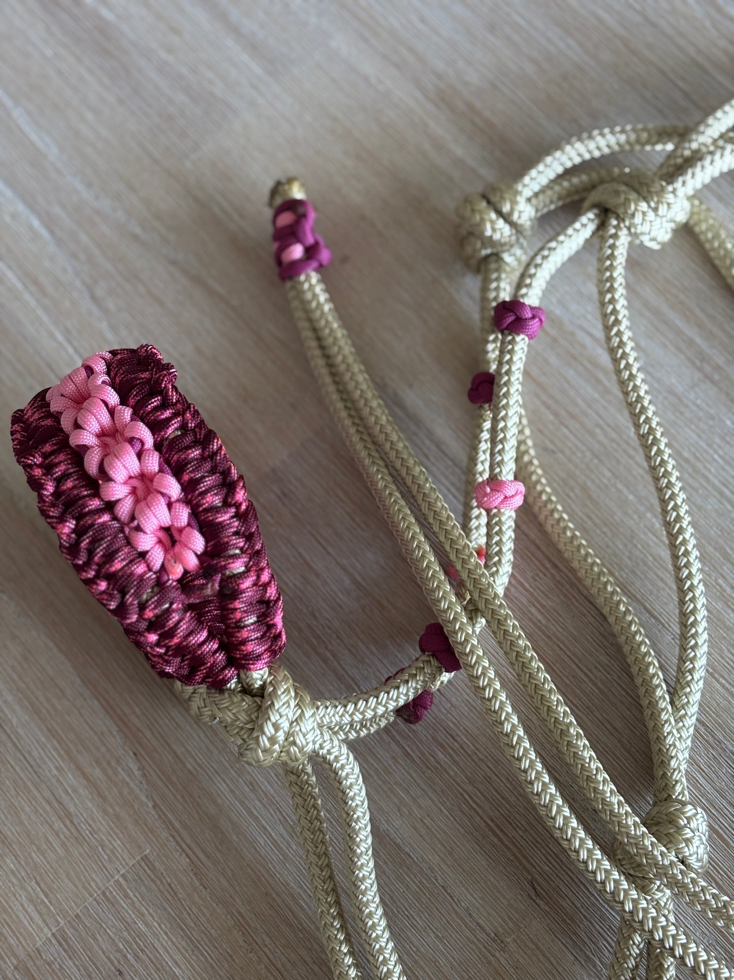 The Floweret Deluxe Rope Halter