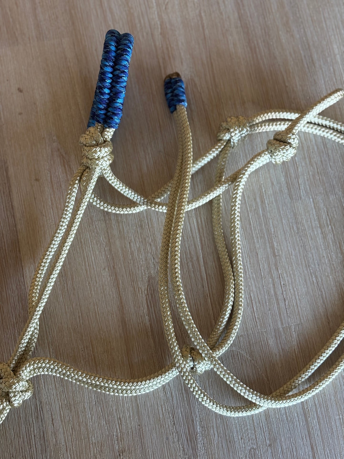 The Fishtail Braided Rope Halter Simple