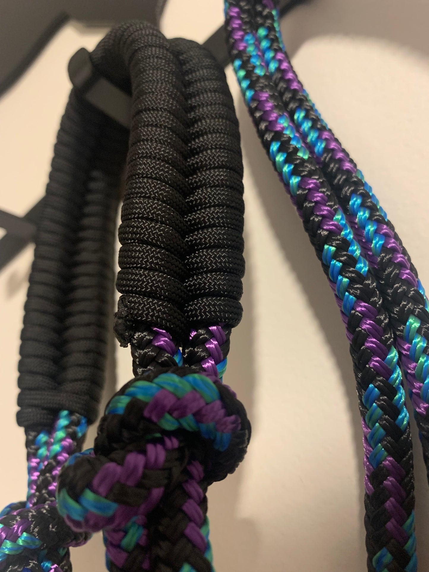 BRAIDED NOSEBAND rope halter type two (custom)