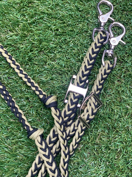 SPORTING BRAIDED loop reins (custom)