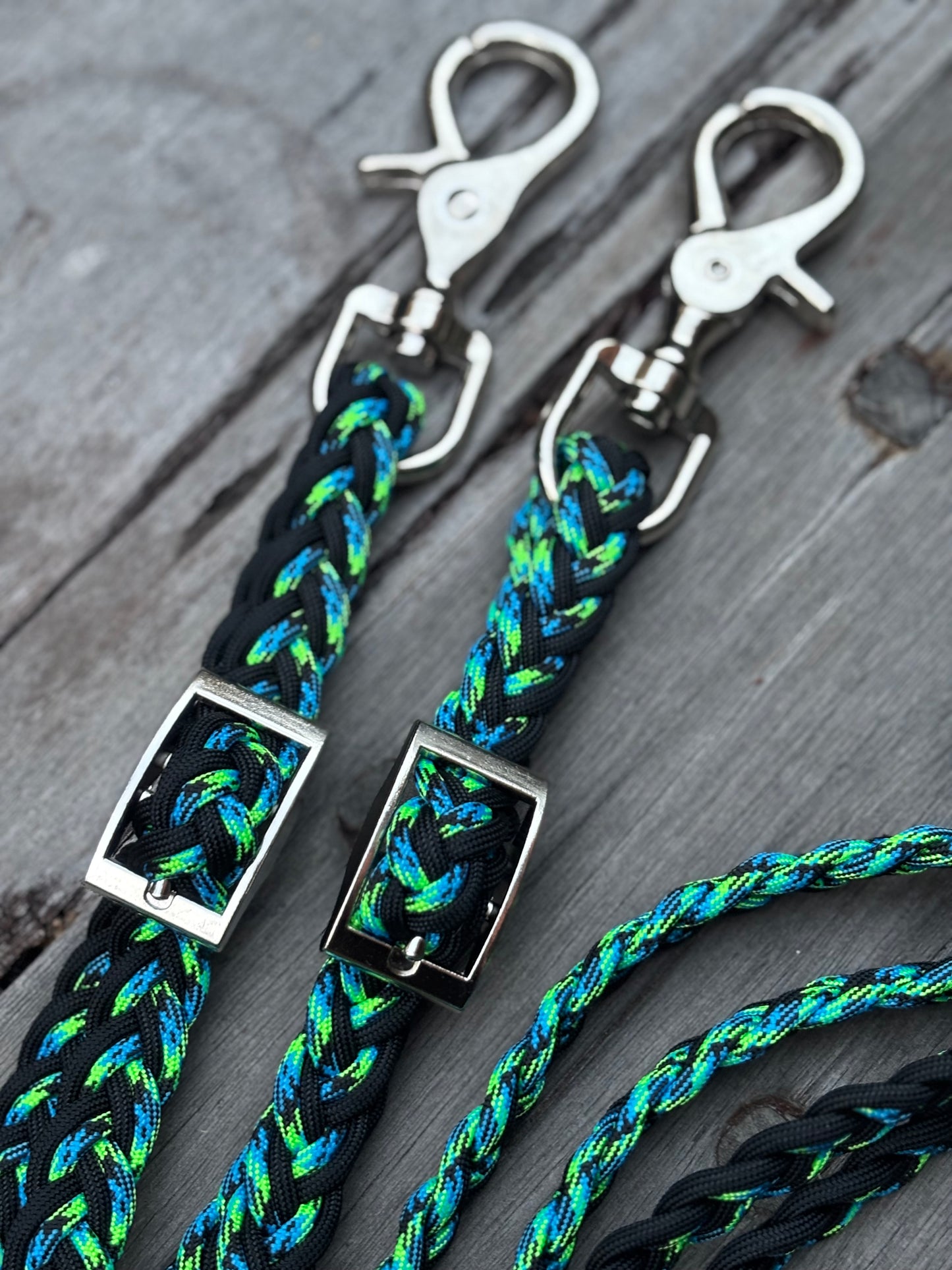 Braided Split Reins 2 Strand
