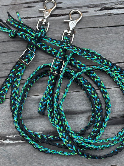 Braided Split Reins 2 Strand
