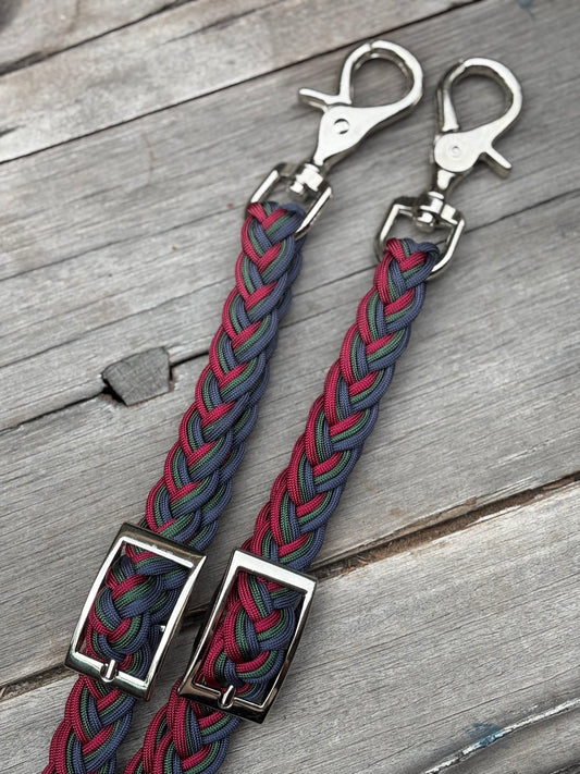 Braided Loop Reins 3 Strand