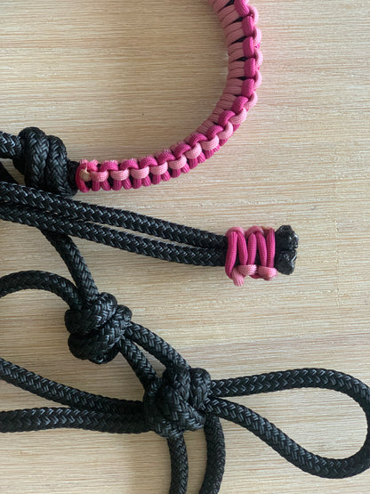 The Classic Braided Rope Halter Contrast