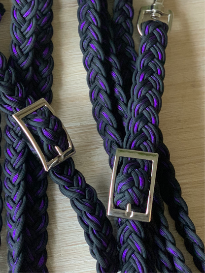 Braided Loop Reins 3 Strand